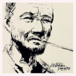 素描 1-Old Farmer smoked in a long stemmed Chinese pipe | Sketch Photography | 攝影    [ 潘俊宏 Arttopan -艺术家 artist ]