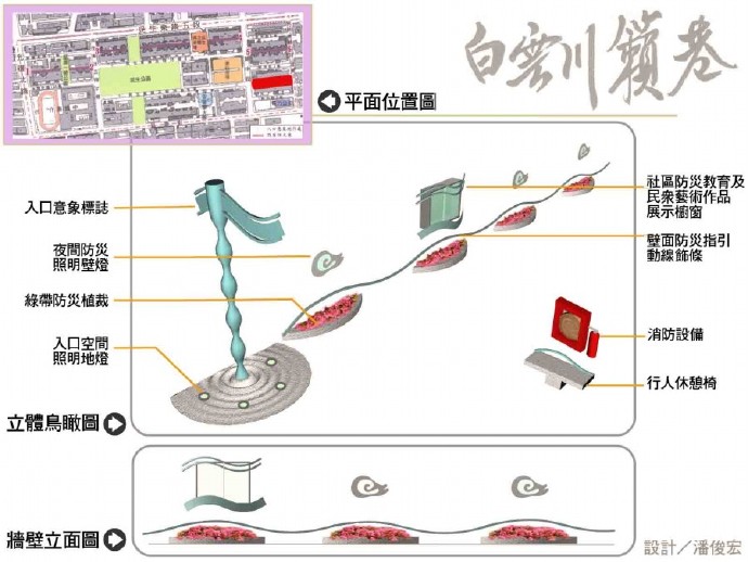 【台北市民生社区巷道公共艺术美化造景规划案】潘俊宏/设计 Sculptures | 雕塑空間  造景 规划 美化 社区 潘俊宏 民生 巷道 台北市 公共   [ 潘俊宏 Arttopan -艺术家 artist ]