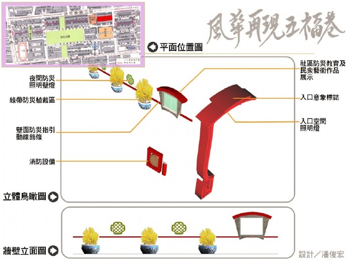 【台北市民生社区巷道公共艺术美化造景规划案】潘俊宏/设计 Sculptures | 雕塑空間  造景 规划 美化 社区 潘俊宏 民生 巷道 台北市 公共   [ 潘俊宏 Arttopan -艺术家 artist ]